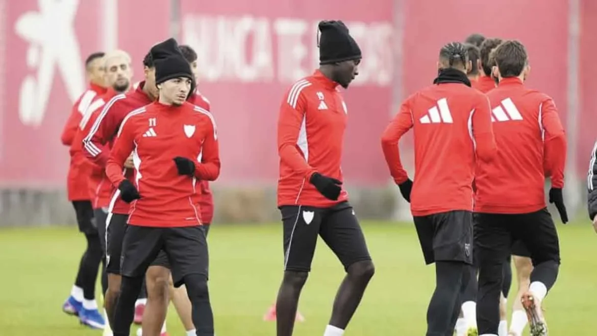 Un regreso esperado en el entrenamiento del Sevilla FC